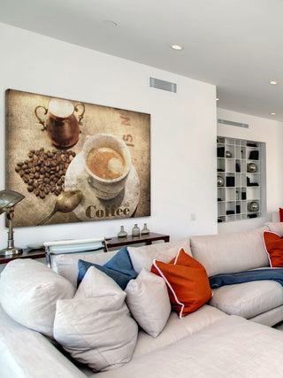 "Coffee Time" Painting Print on Canvas by Irena Orlov