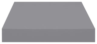 vidaXL Wall Shelf Floating Shelf Display Shelf for Book Wall Mounted Gray