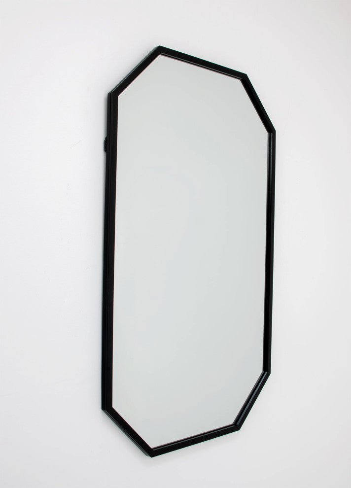 Somo Black Frame Mirror