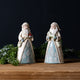 Winter Santa Figurine, Set of 6
