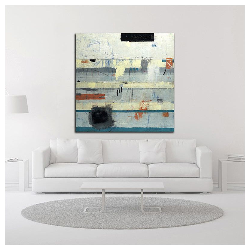 "Find Your Serenity" by Julie Weaverling, Print on Canvas, 24"x24"