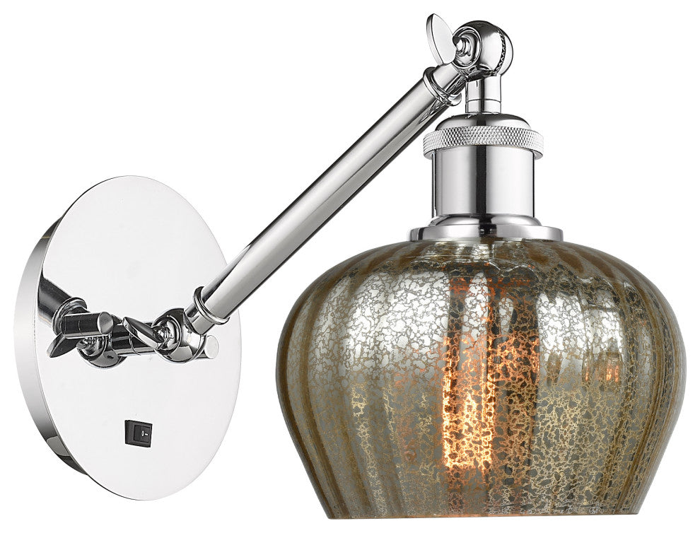 Innovations 317-1W-PC-G96 1-Light Sconce, Polished Chrome