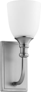 Quorum International 5411-1 Richmond 1 Light 5-1/4"W Bathroom - Satin Nickel