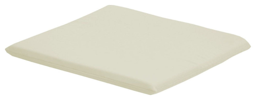 Poly Bistro Chair Seat Cushion, Natural