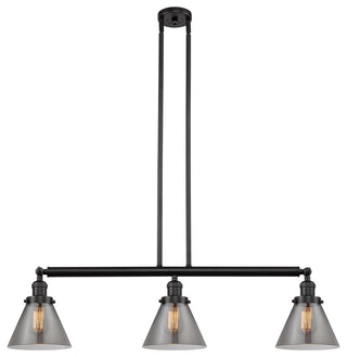 Innovations Lighting 213-Ob-G43-Led 3 Light Dimmable Led Island Light