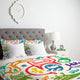 Deny Designs Andi Bird Misfits Duvet Cover - Lightweight
