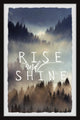 "Rise and Shine X" Framed Painting Print