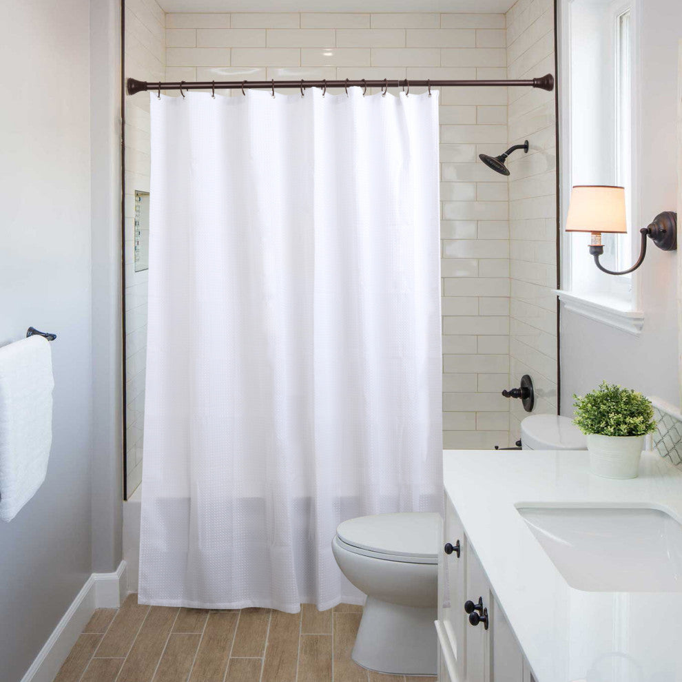 Utopia Alley Shower Hooks - Shower Curtain Rings for Bathroom, Set of 12, Oil Rubbed Bronze