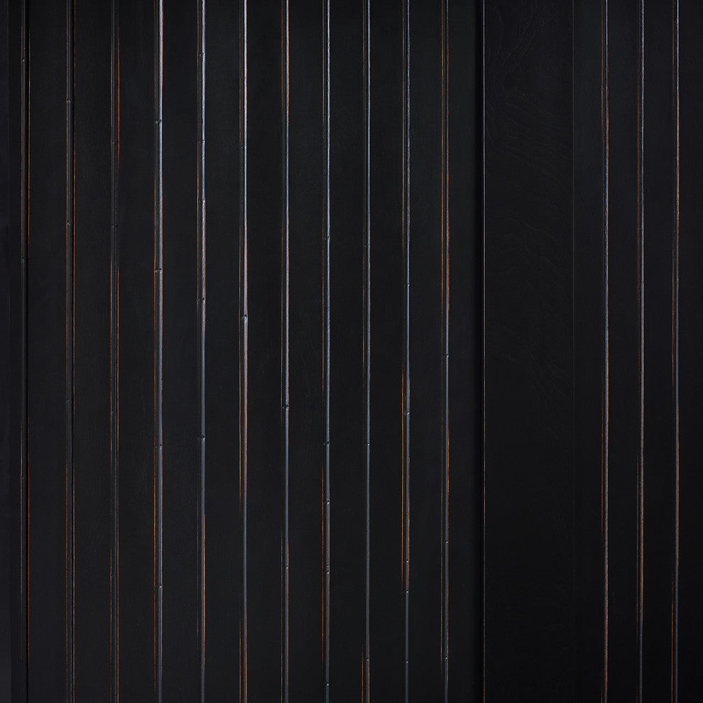 Seaside Hall Tree, Distressed Black Finish, Distressed Black Finish