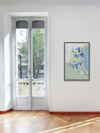 "On a Mission" Framed Painting Print, 12"x18"