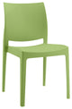 Modern Green Scoot Dining Chair