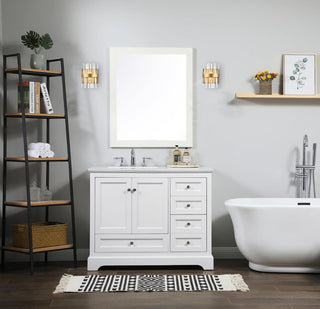 Elegant Lighting 6200W8 Serephina 2 Light 12" Tall Wall Sconce - Chrome