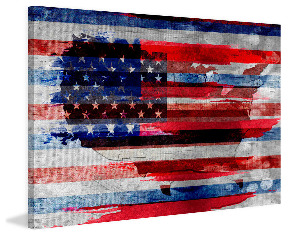 "Land of the Free" Print on Canvas, 60"x40"