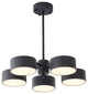 Bethel International BE11C24B 5-Light LED Chandelier, Black