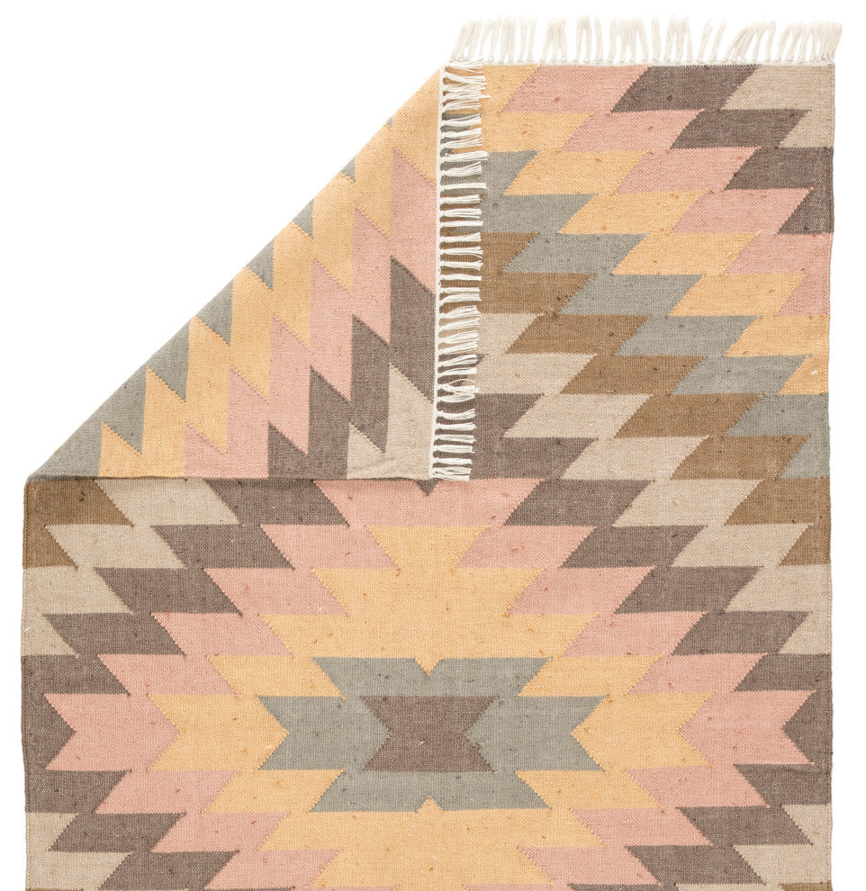 Jaipur Living Mojave Indoor/Outdoor Geometric Multicolor Area Rug, 3'6"x5'6"