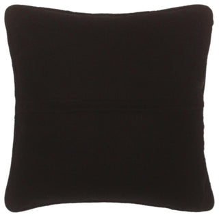 Boho Chic Flint Hand Embroidered Italian Velvet Pillow