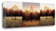 "Trois Scenes" By Travis Hall,Ready to Hang Giclee Print on Gallery Wrap Canvas