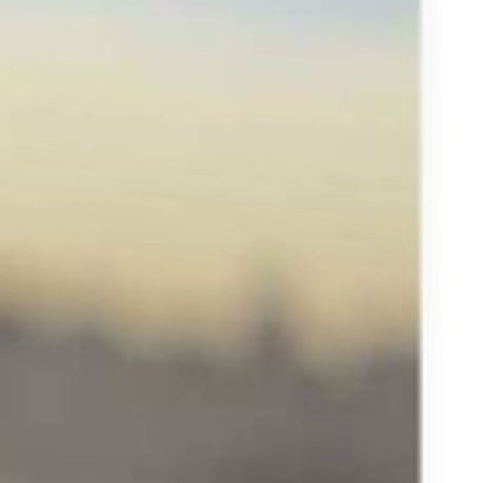 Up Close Water Glasses For Two City 2 Giclee Wrap Canvas Wall Art