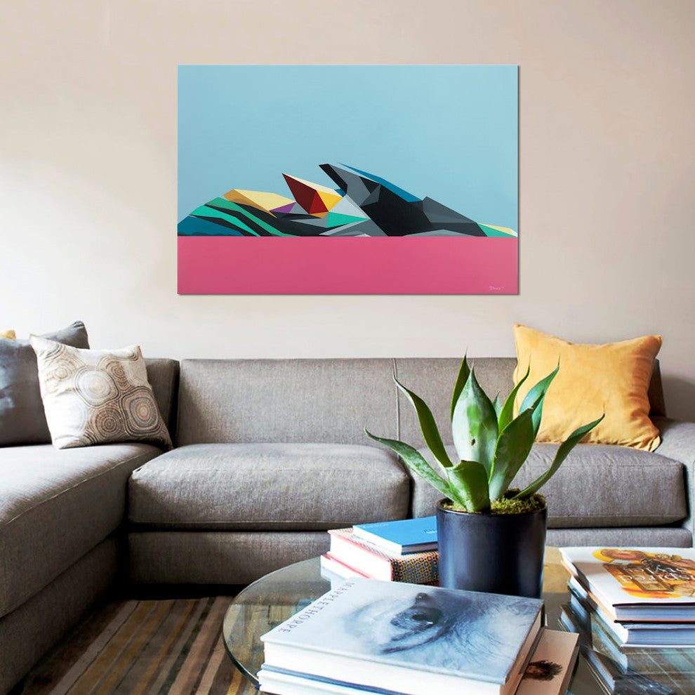 "The Space Between" by DAAS, Canvas Print, 40"x26"