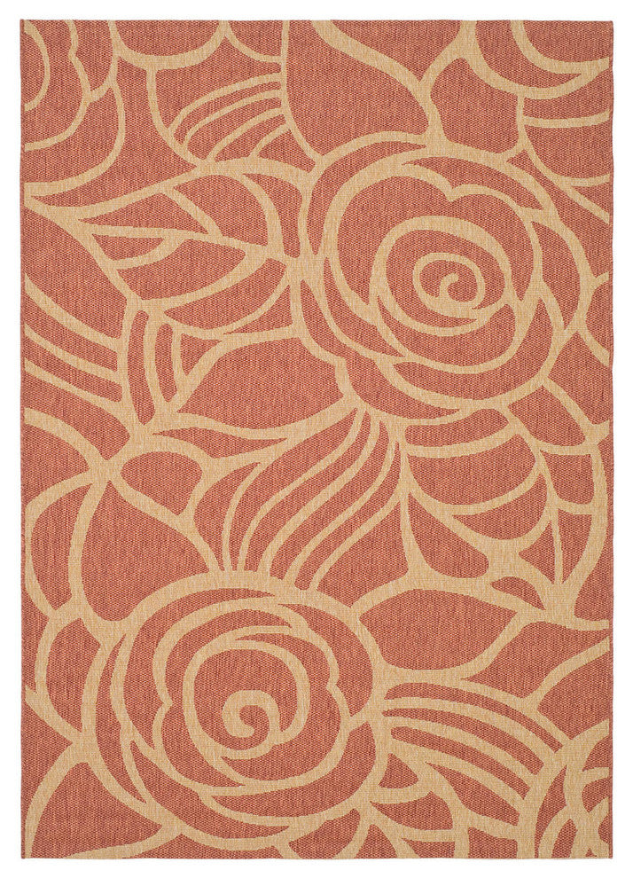 Safavieh Courtyard cy5141a Rust, Sand Area Rug