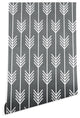 Deny Designs Holli Zollinger Arrows Gray Wallpaper, Gray, 2'x10'