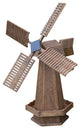 Pressure Treated Dutch Windmill, Mushroom Stain, Medium