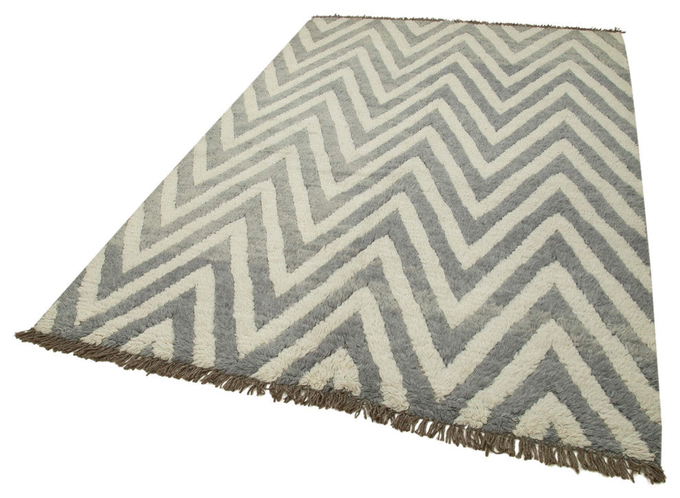 Rug N Carpet - Handmade One-of-a-Kind 5' 6'' x 8' 6'' Moroccan Area Rug