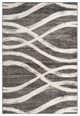 Safavieh Adirondack Adr125R Geometric Rug, Charcoal/Ivory, 11'0"x15'0"
