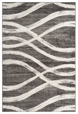 Safavieh Adirondack Adr125R Geometric Rug, Charcoal/Ivory, 11'0"x15'0"