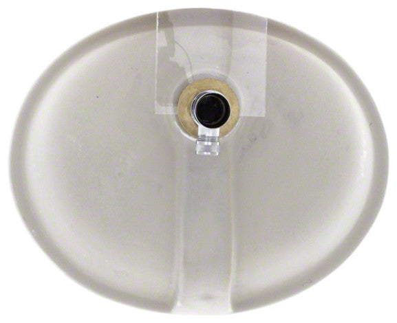 PUPSW Porcelain Bathroom Sink, White