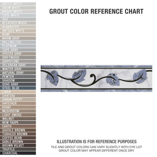 Aroas Listello Gris Ceramic Wall Trim