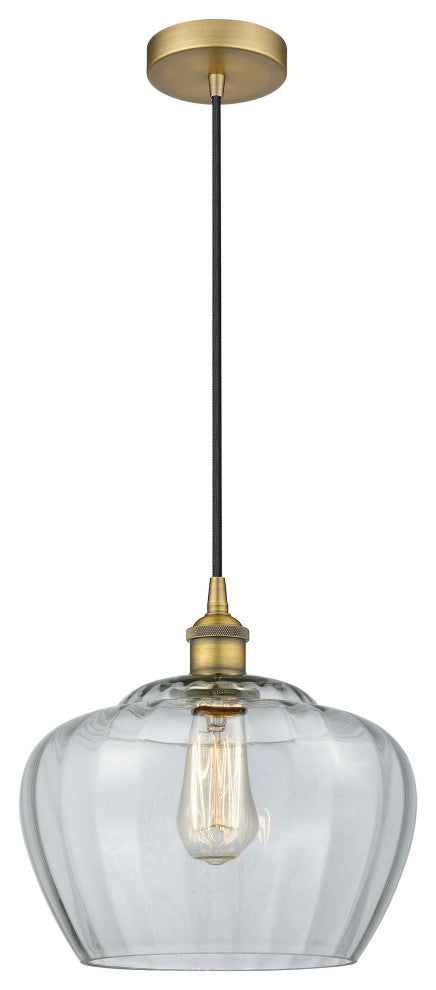 Innovations 616-1P-BB-G92-L-LED 1 Light 11" Mini Pendant, Brushed Brass