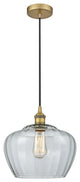 Innovations 616-1P-BB-G92-L-LED 1 Light 11" Mini Pendant, Brushed Brass