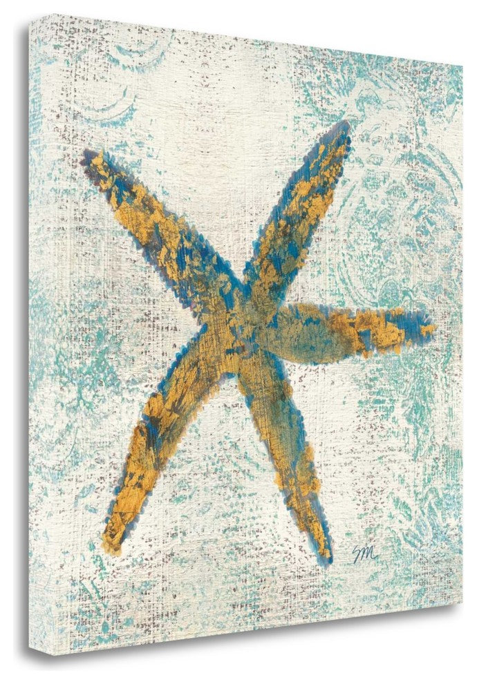 "Coastal Beauty I" By Studio Mousseau, Giclee Print on Gallery Wrap Canvas