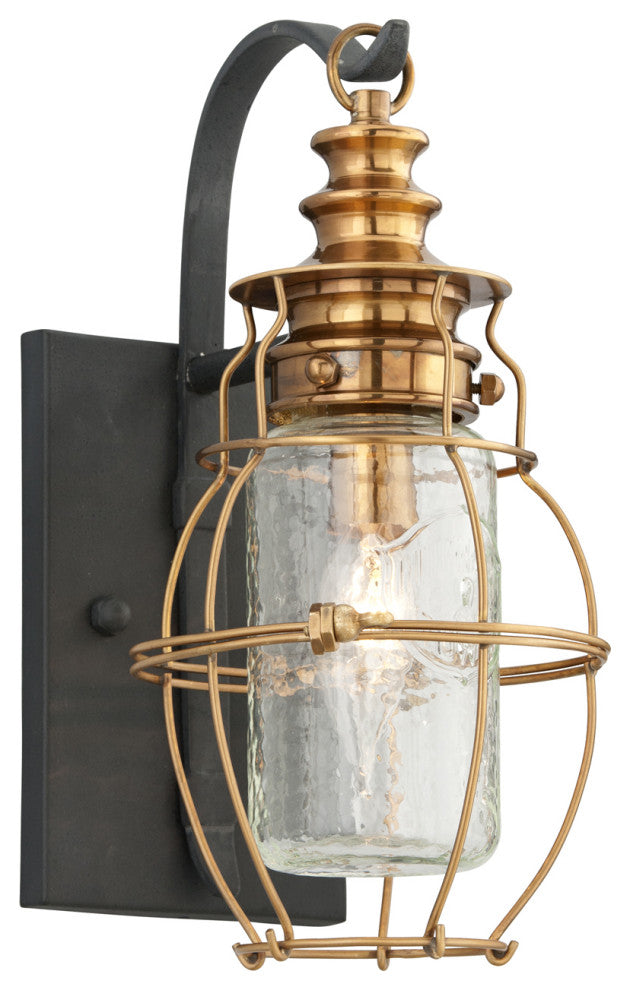 Troy B3571, Little Harbor 1 Light Wall Lantern Small
