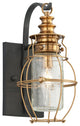 Troy B3571, Little Harbor 1 Light Wall Lantern Small