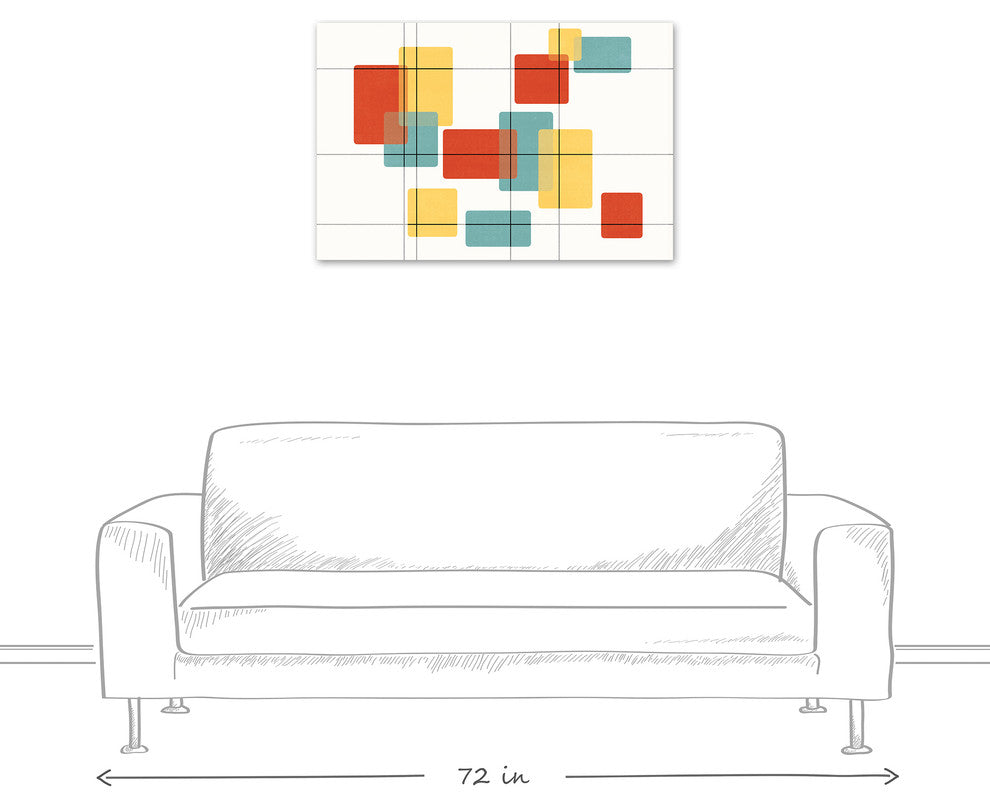 "Devo Abstract" Canvas Wall Art, 36x24