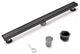 HEATGENE Linear Shower Drain Stainless Steel Rectangle Shower Drain, Matt Black,