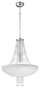 Lopez 9 Light Pendant Matte White Finish