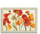 "Poppies Melody I" By Lisa Audit, Framed Painting Print, Ready To Hang