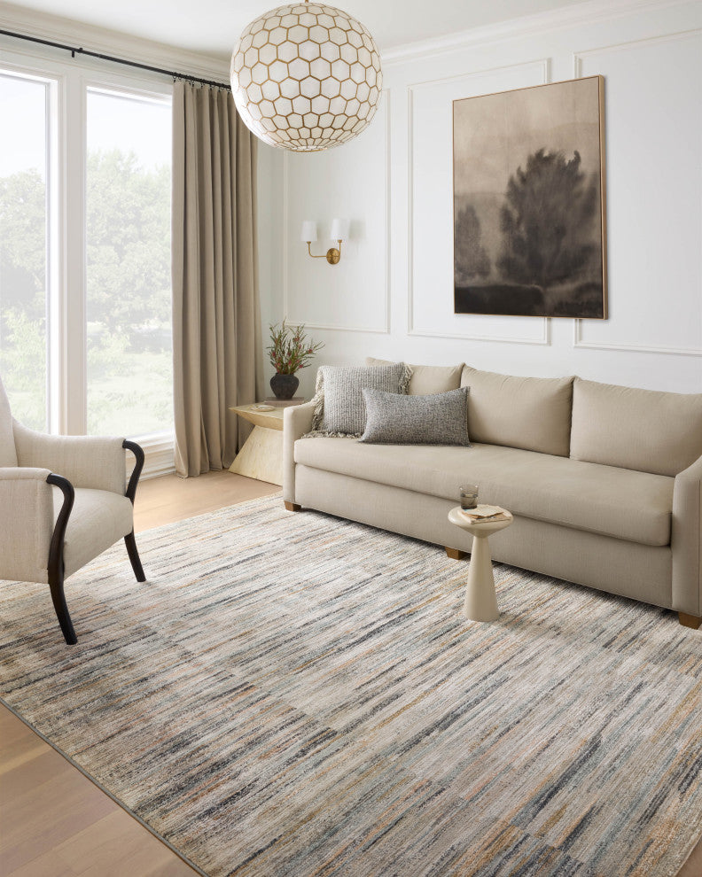 Loloi Soho Multi/Dove 7'10"x10' Area Rug