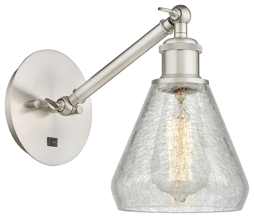Innovations 317-1W-SN-G275-LED Conesus 1 Light Sconce, Brushed Satin Nickel