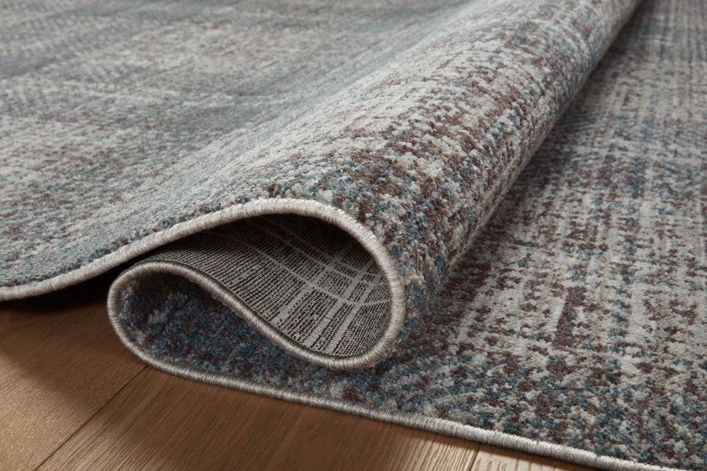 Angela Rose x Loloi Ember Denim / Charcoal 11'-6" x 15'-7" Area Rug