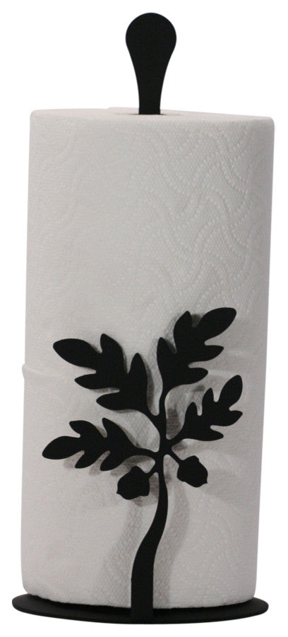 Rooster Paper Towel Stand, Acorn