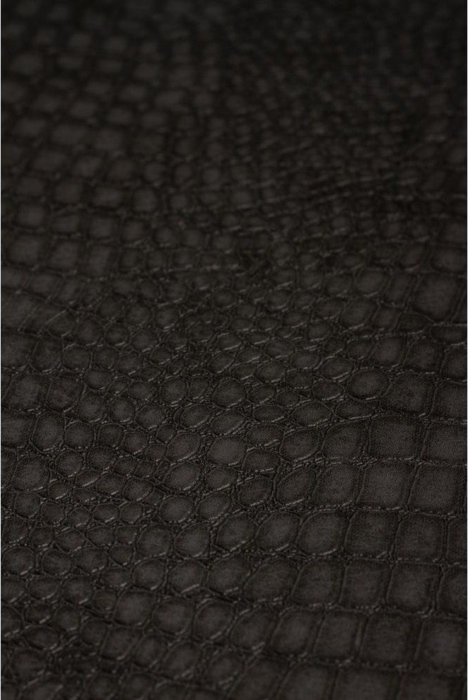 Crocodile Black Wallpaper, 20x396