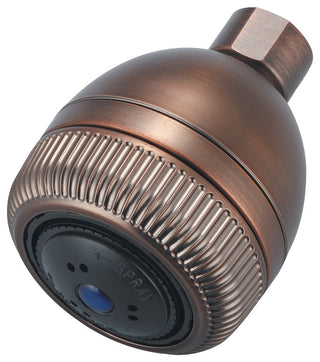Three Functions  Pulsating Showerhead, Oil Rubbed Bronze