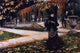 James Tissot The Letter, 18"x27" Wall Decal