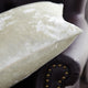 Crushed Velvet Pillow Cover 4 Piece Set, Gardenia, 20" X 20"