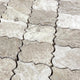 Silver Shadow Marble Casablanca on 12" x 12" Mesh Mosaic Tile (10 sqft per box)