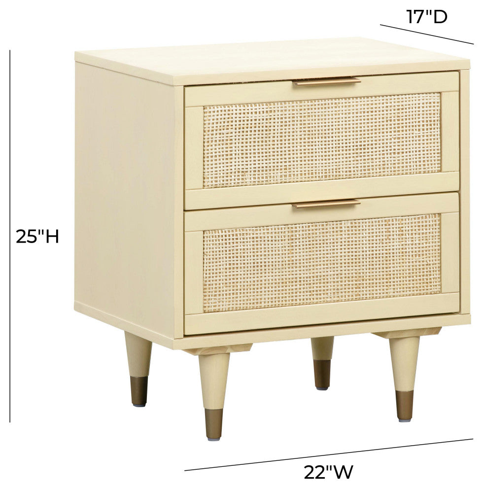 Sierra Buttermilk Nightstand - Buttermilk